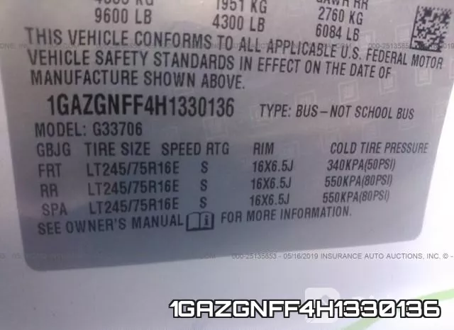 1GAZGNFF4H1330136 фото 10