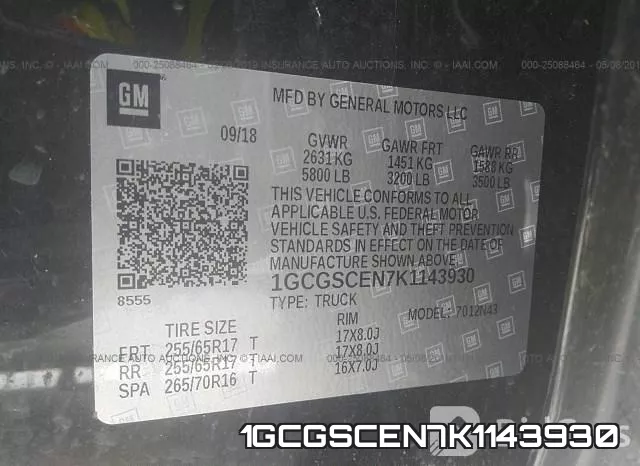 1GCGSCEN7K1143930 фото 10