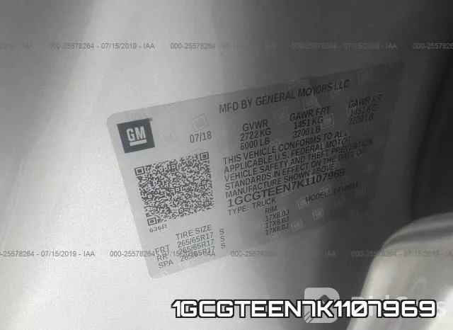 1GCGTEEN7K1107969 фото 10