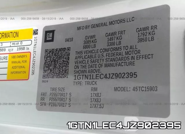 1GTN1LEC4JZ902395 фото 10
