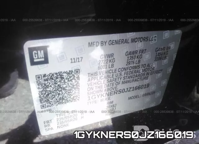 1GYKNERS0JZ166019 фото 10