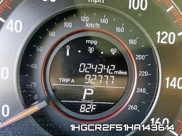 1HGCR2F51HA143614 фото 9