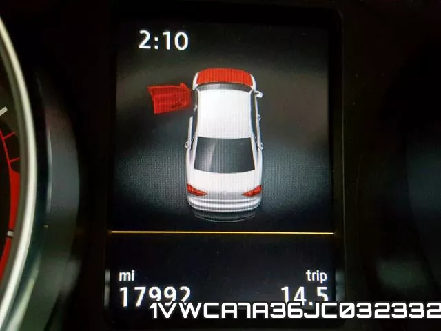1VWCA7A36JC032332 фото 9