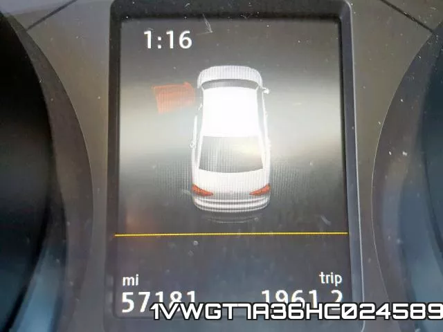 1VWGT7A36HC024589 фото 9
