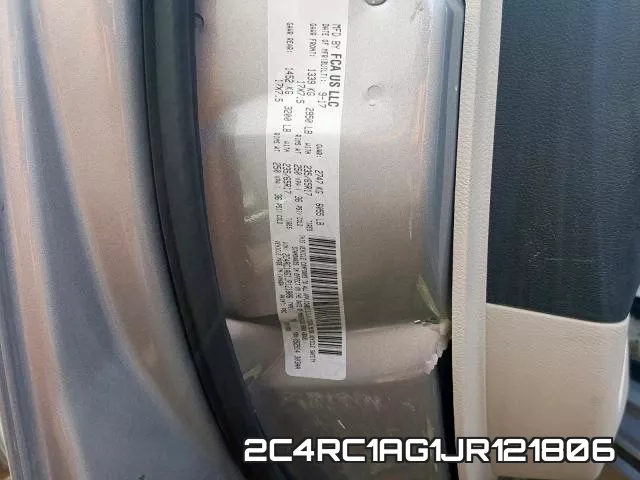 2C4RC1AG1JR121806 фото 2