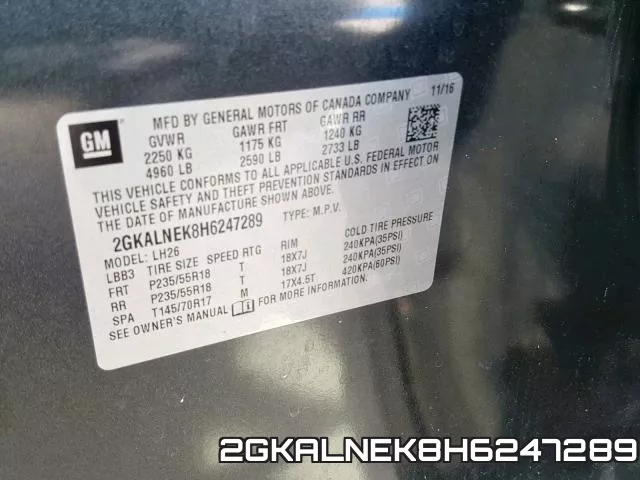 2GKALNEK8H6247289 фото 2