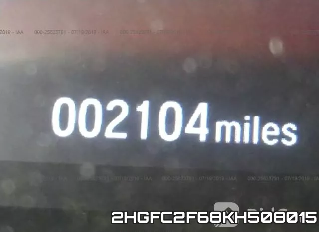 2HGFC2F68KH508015 фото 8