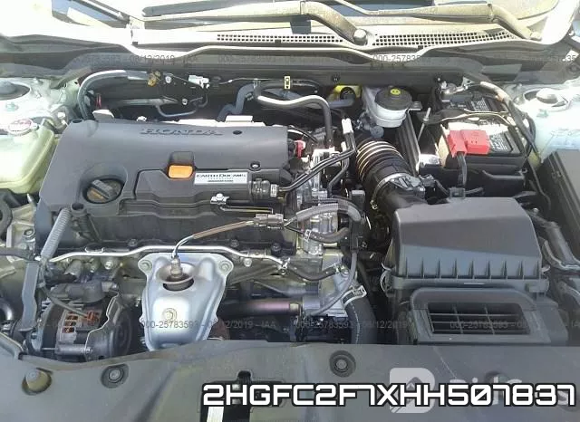 2HGFC2F7XHH507837 фото 2