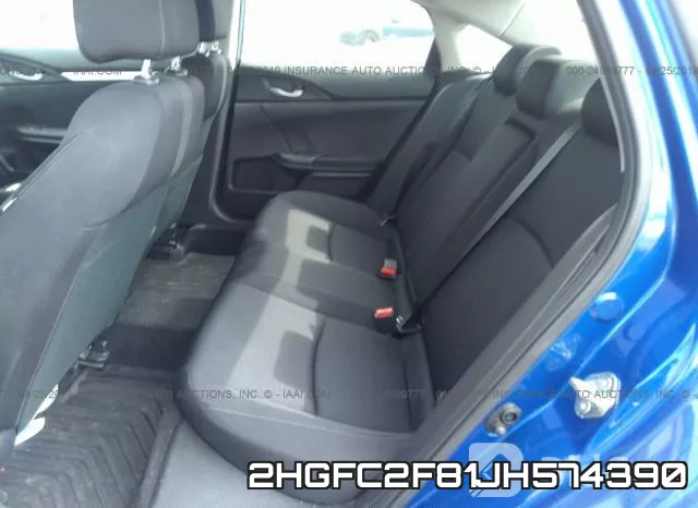 2HGFC2F81JH574390 фото 9