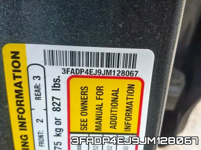 3FADP4EJ9JM128067 фото 2