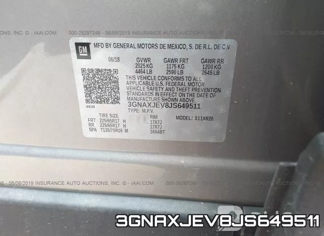 3GNAXJEV8JS649511 фото 10