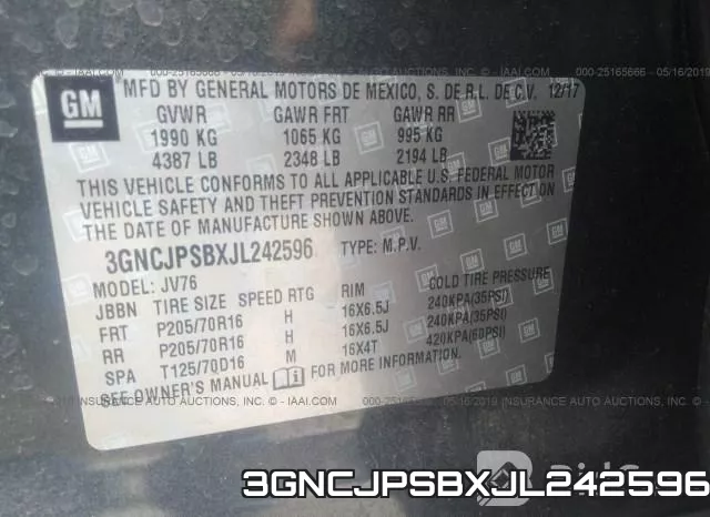 3GNCJPSBXJL242596 фото 10
