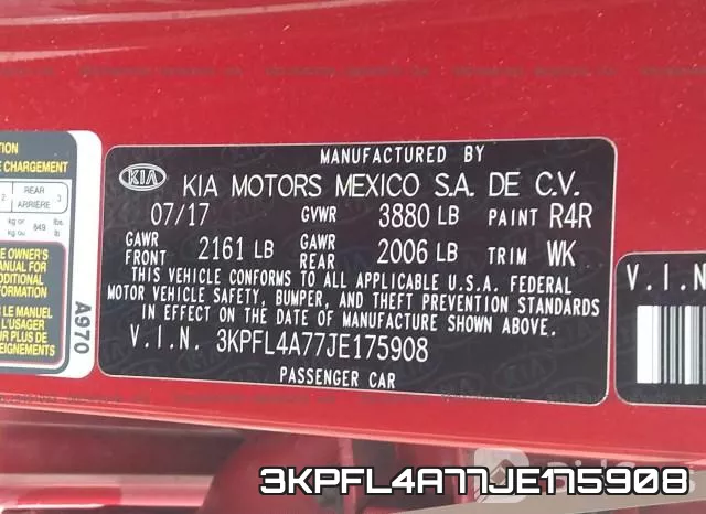 3KPFL4A77JE175908 фото 10