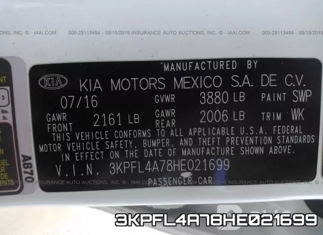 3KPFL4A78HE021699 фото 10