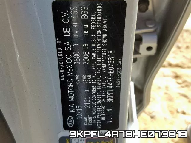 3KPFL4A78HE073818 фото 2