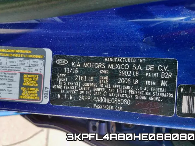 3KPFL4A80HE088080 фото 2