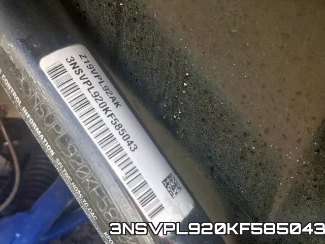 3NSVPL920KF585043 фото 2