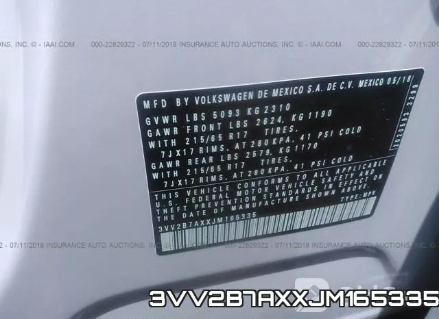 3VV2B7AXXJM165335 фото 10