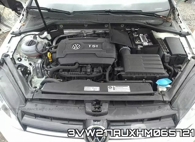 3VW217AUXHM065721 фото 2