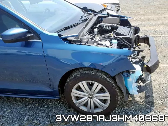 3VW2B7AJ3HM403687 фото 10