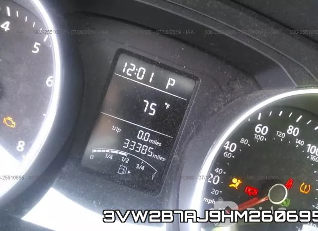 3VW2B7AJ9HM260695 фото 8