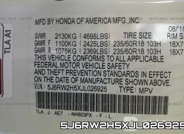 5J6RW2H5XJL026925 фото 10