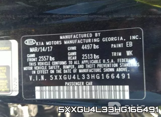 5XXGU4L33HG166491 фото 10