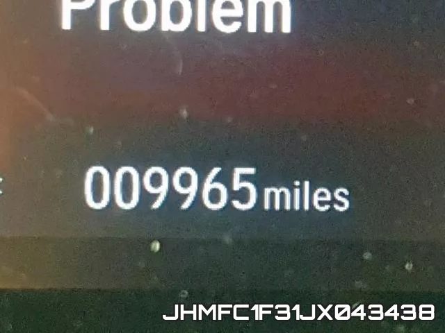 JHMFC1F31JX043438 фото 9