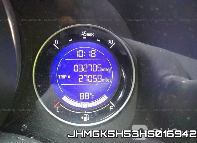 JHMGK5H53HS016942 фото 8