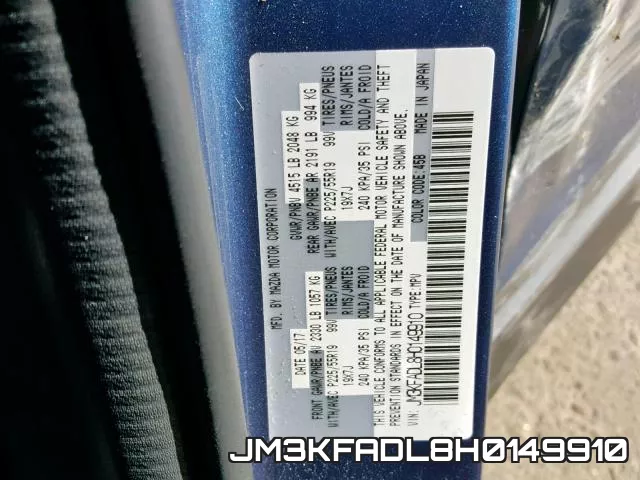 JM3KFADL8H0149910 фото 2