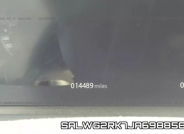 SALWG2RK7JA698858 фото 8