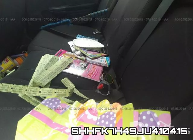 SHHFK7H49JU410415 фото 9