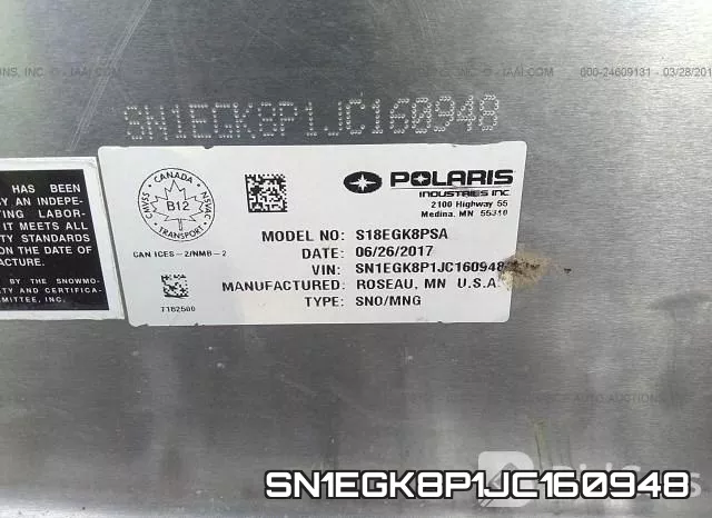 SN1EGK8P1JC160948 фото 10