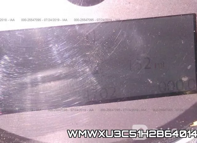 WMWXU3C51H2B64014 фото 8