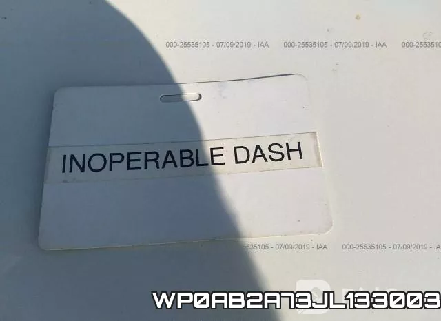 WP0AB2A73JL133003 фото 8