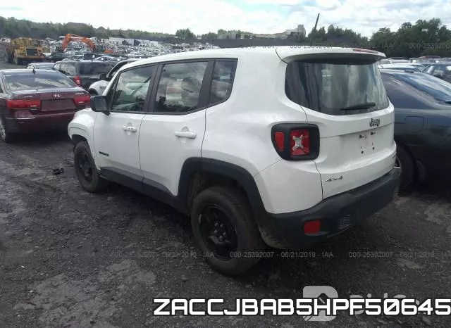 ZACCJBAB5HPF50645 фото 3