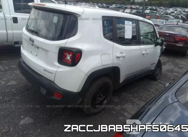 ZACCJBAB5HPF50645 фото 4