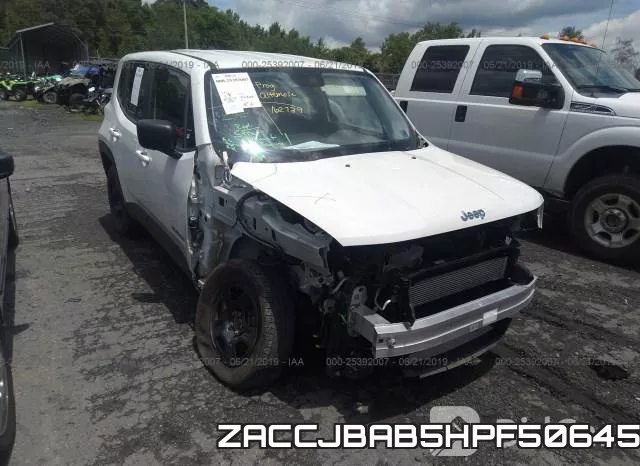 ZACCJBAB5HPF50645 фото 6