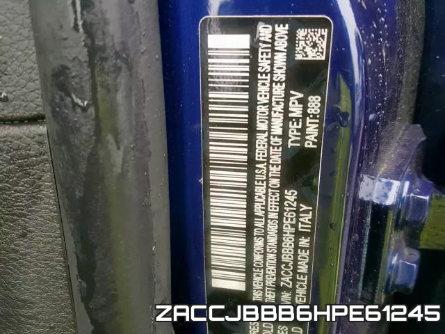 ZACCJBBB6HPE61245 фото 2