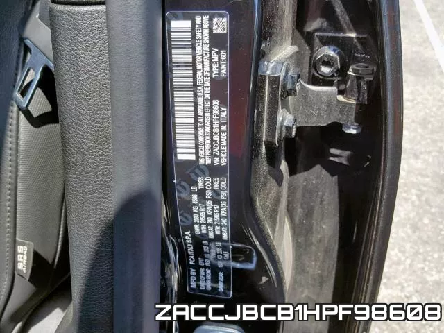 ZACCJBCB1HPF98608 фото 2