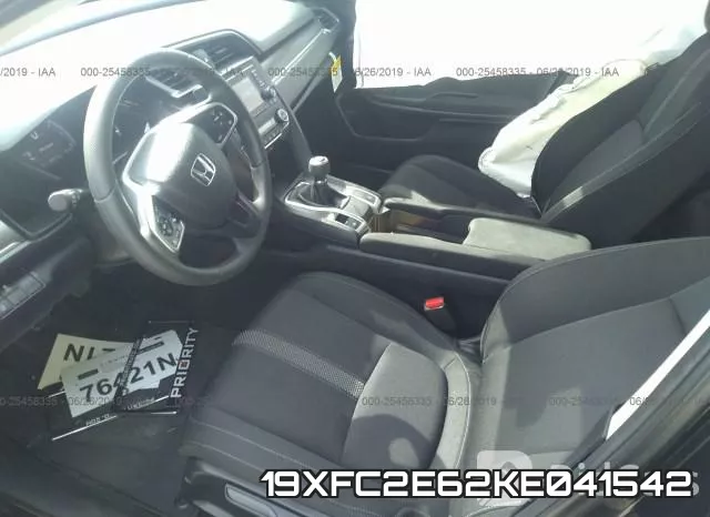 19XFC2E62KE041542 фото 6