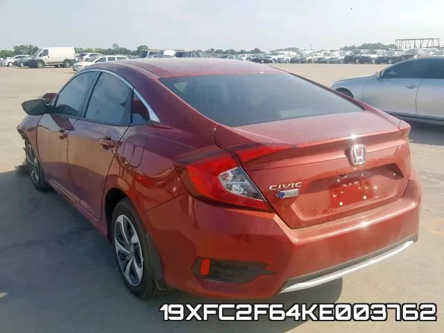 19XFC2F64KE003762 фото 4