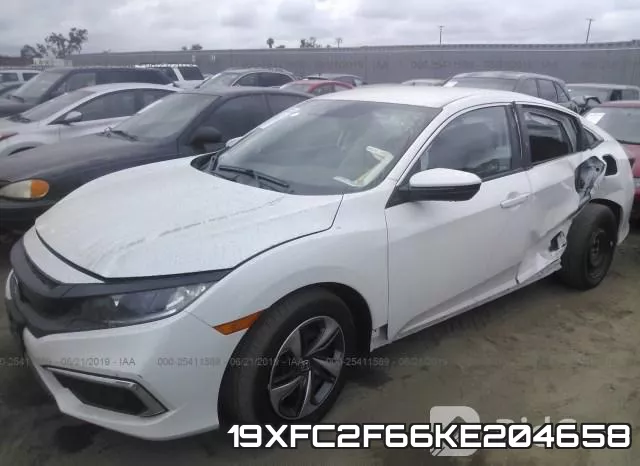 19XFC2F66KE204658 фото 3