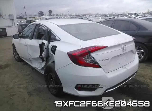 19XFC2F66KE204658 фото 4