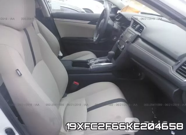 19XFC2F66KE204658 фото 6