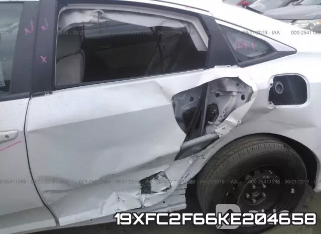 19XFC2F66KE204658 фото 7