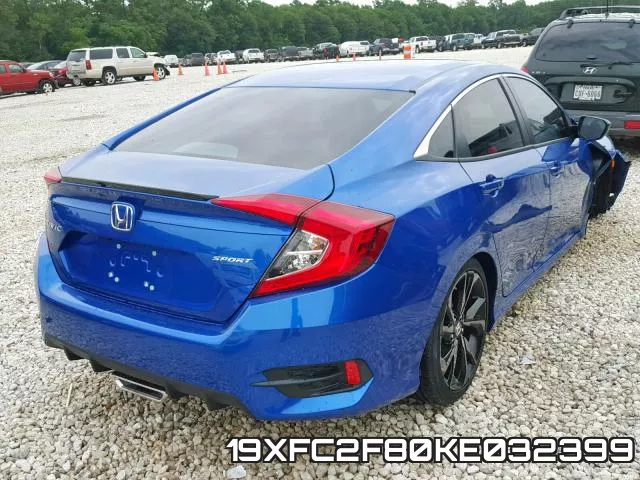 19XFC2F80KE032399 фото 5