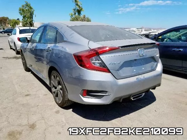 19XFC2F82KE210099 фото 4