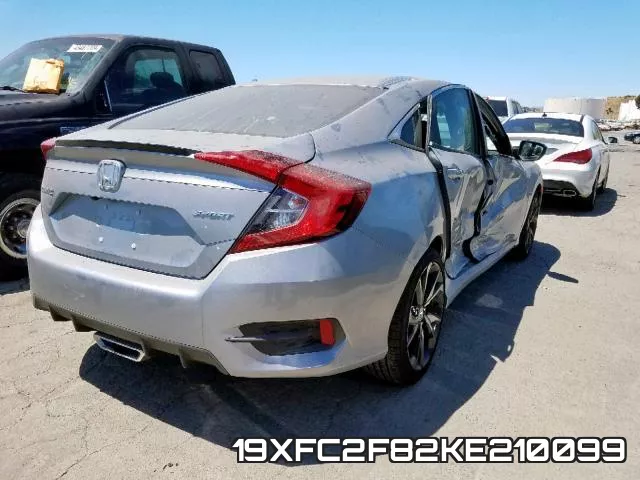 19XFC2F82KE210099 фото 5