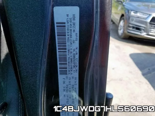 1C4BJWDG7HL560690 фото 2